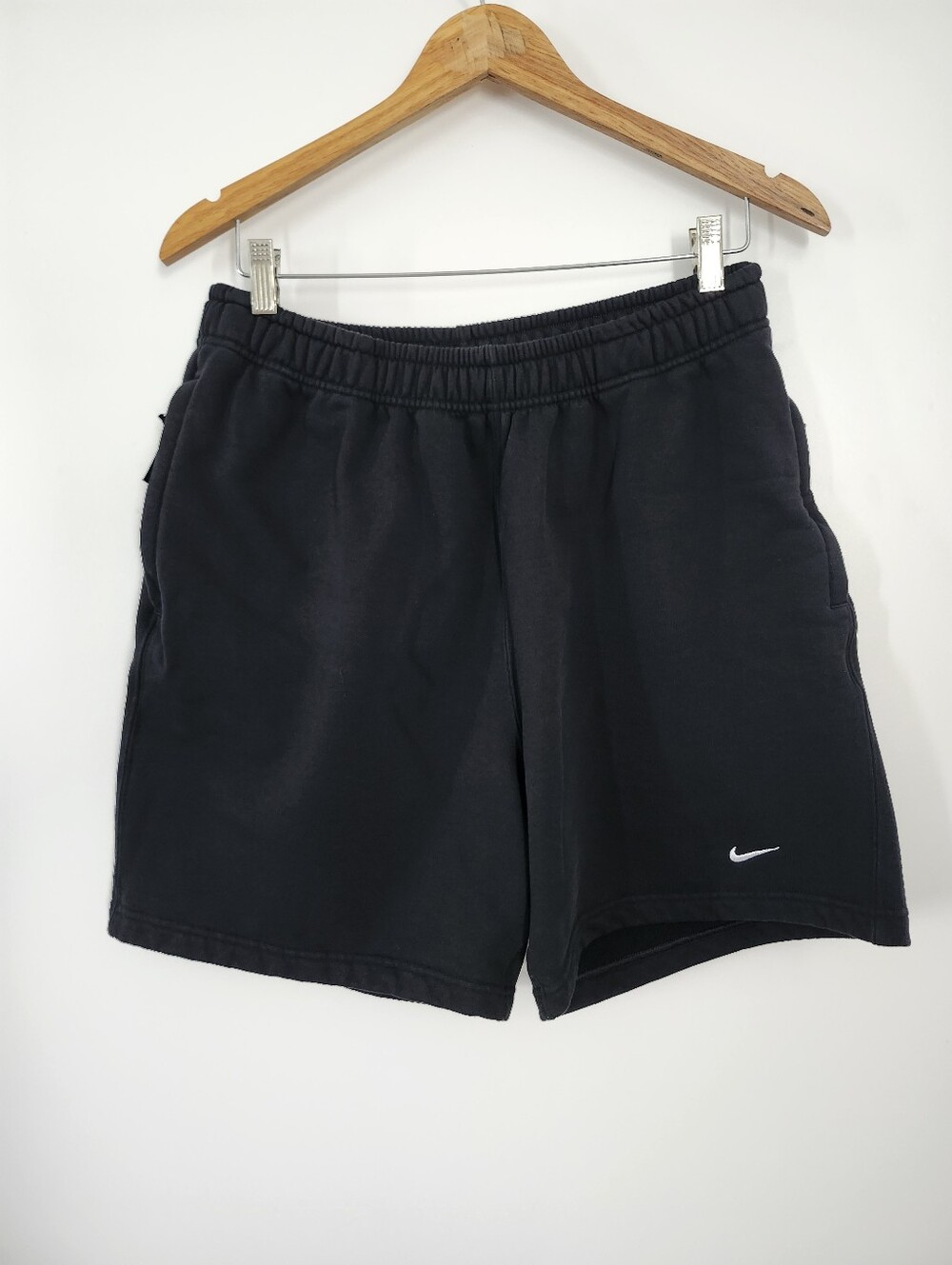 NIKE Black Sweat Shorts Size Medium